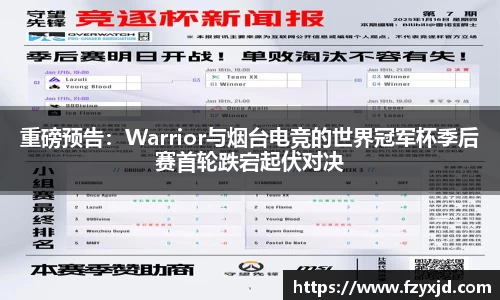 重磅预告：Warrior与烟台电竞的世界冠军杯季后赛首轮跌宕起伏对决